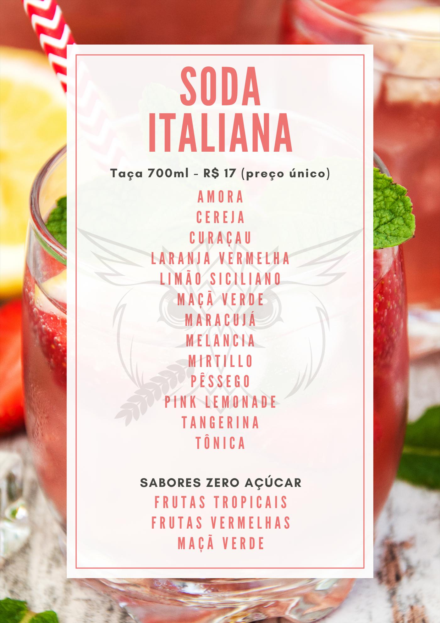 Soda italiana artesanal